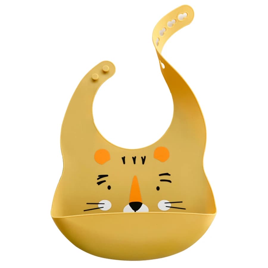 bavoir-silicone-tigre