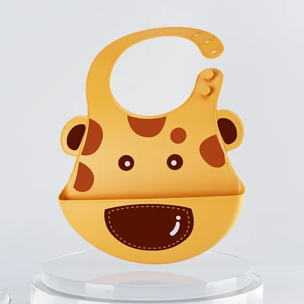 bavoir silicone girafe