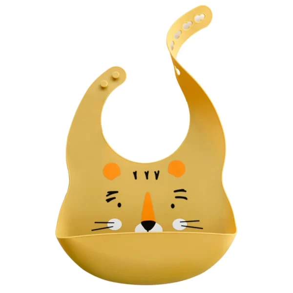 bavoir silicone tigre